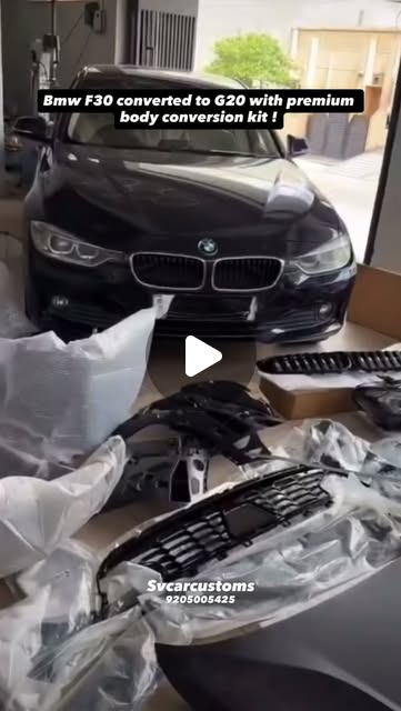 BMW F30 converted to G20 with our body conversion kit